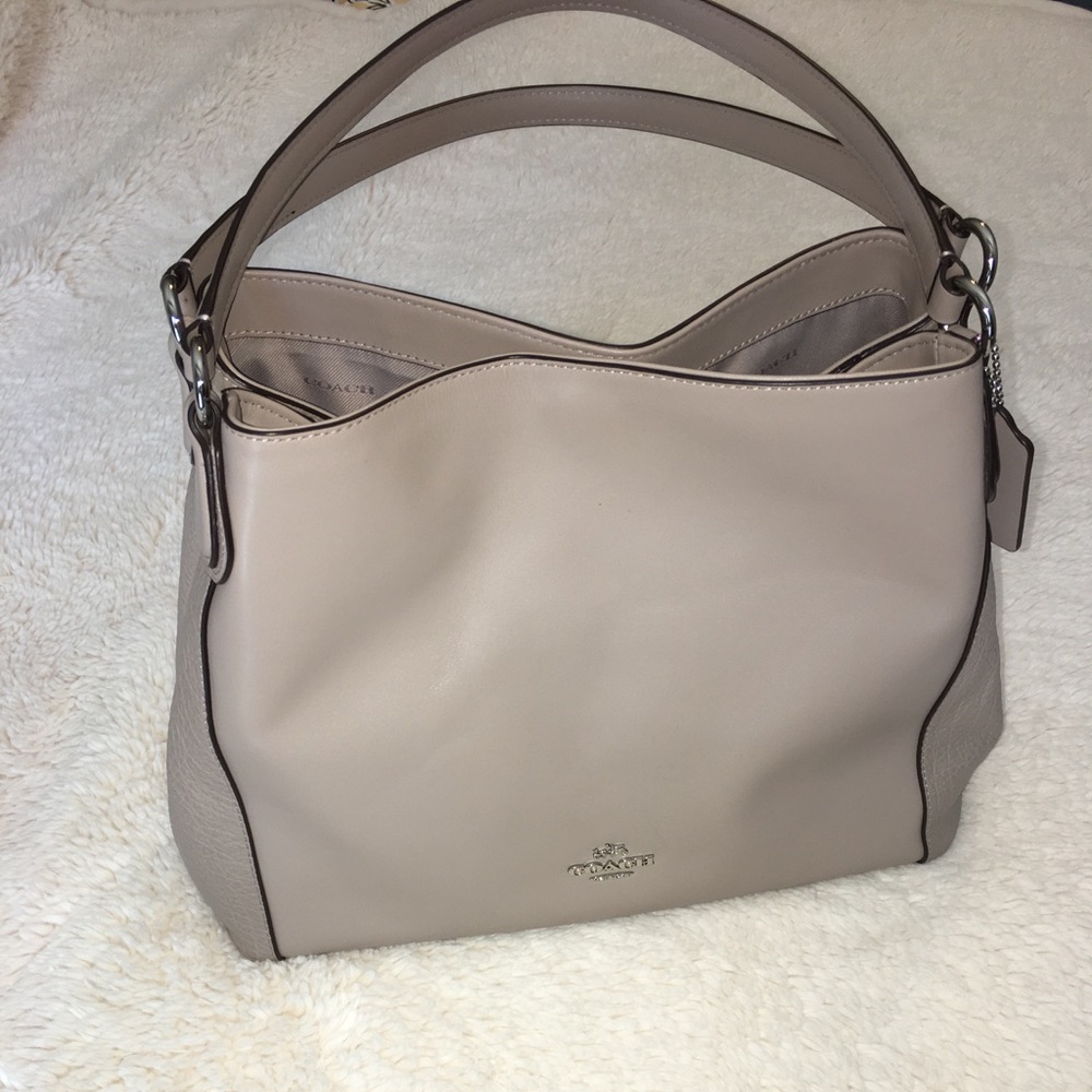 Coach Leather Shoulder Bag
